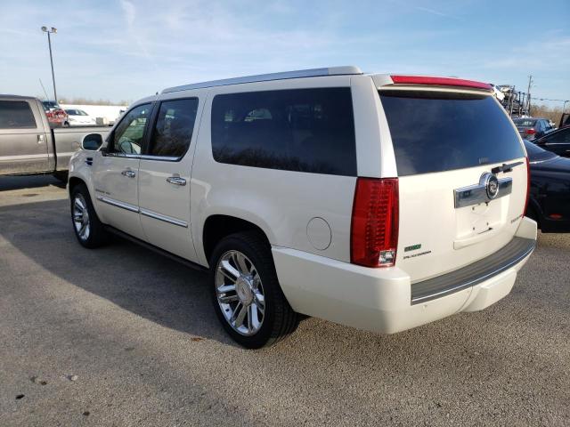 1GYUKKEFXAR240278 - 2010 CADILLAC ESCALADE E WHITE photo 3