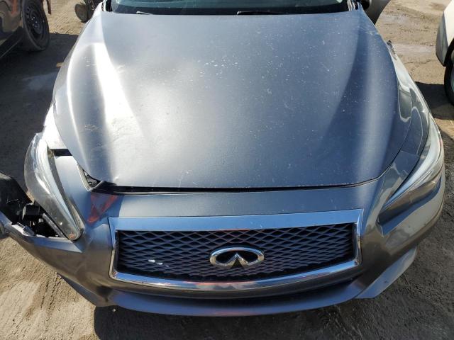 JN1BV7AP1EM690438 - 2014 INFINITI Q50 BASE CHARCOAL photo 7