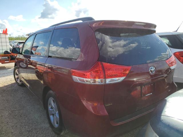 5TDKK3DC3ES430666 - 2014 TOYOTA SIENNA LE BURGUNDY photo 3