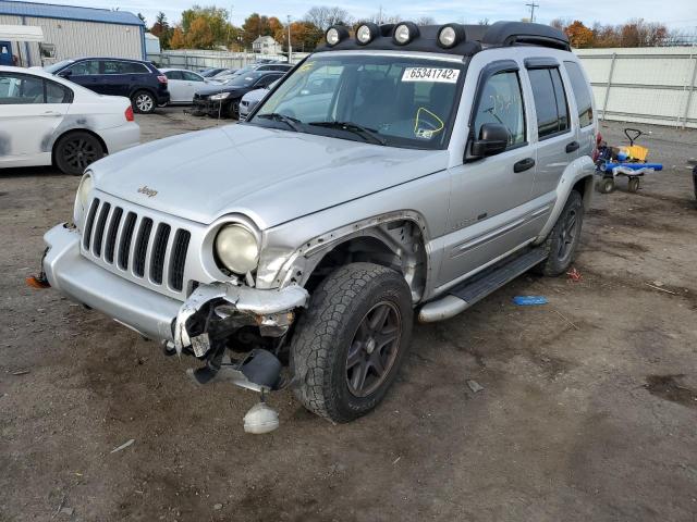 1J4GL38K43W523319 - 2003 JEEP LIBERTY RE SILVER photo 2