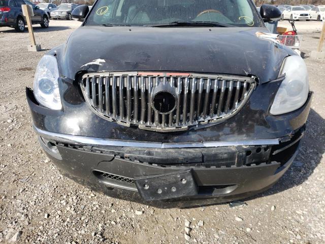 5GAKVCED1CJ151727 - 2012 BUICK ENCLAVE BLACK photo 9