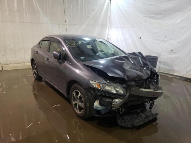 19XFB2F77FE015731 - 2015 HONDA CIVIC SE GRAY photo 1