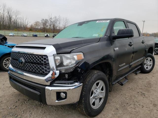 5TFDY5F11MX005034 - 2021 TOYOTA TUNDRA CRE BLACK photo 2