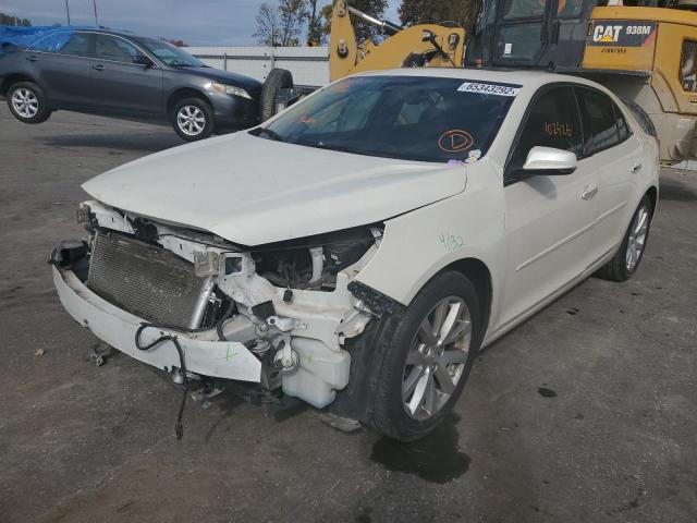 1G11G5SX1DU119674 - 2013 CHEVROLET MALIBU 3LT 白色 照片 2