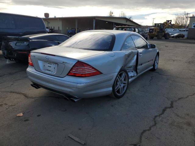 WDBPJ74J65A046181 - 2005 MERCEDES-BENZ CL 55 AMG SILVER photo 4