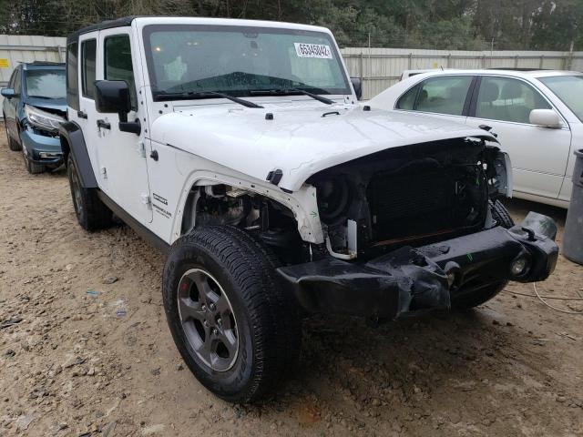 1C4BJWDGXGL138931 - 2016 JEEP WRANGLER U WHITE photo 1