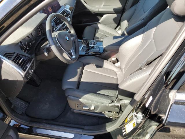 5UXTY5C09M9F56065 - 2021 BMW X3 XDRIVE3 BLACK photo 7