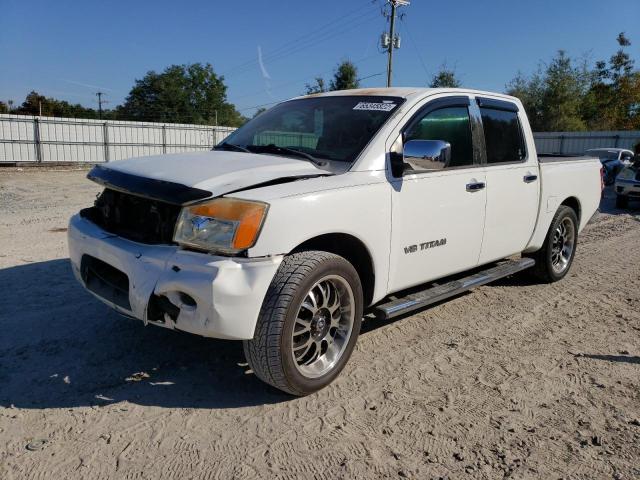 1N6BA07A05N562363 - 2005 NISSAN TITAN XE WHITE photo 2