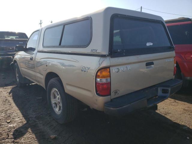 5TENL42N01Z731364 - 2001 TOYOTA TACOMA TAN photo 3