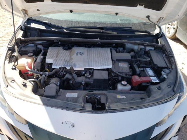 JTDKARFP9J3071938 - 2018 TOYOTA PRIUS PRIM Weiß Foto 7