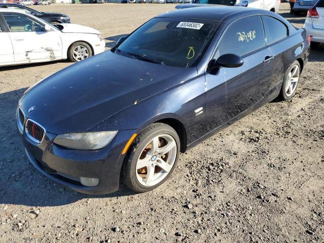 WBAWC73539E067612 - 2009 BMW 335 XI BLUE photo 2
