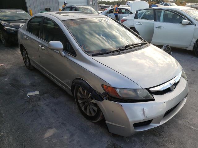 2HGFA16939H527673 - 2009 HONDA CIVIC EXL Gümüş foto 1