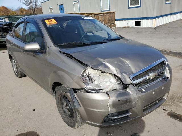 KL1TD56E09B386588 - 2009 CHEVROLET AVEO LS 棕色 照片 1