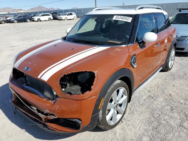 WMZYT5C38J3E59695 - 2018 MINI COOPER S C ORANGE photo 2