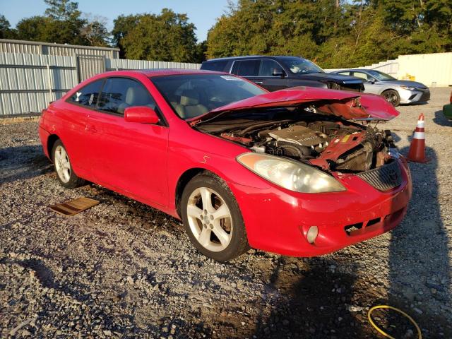 4T1CA30P45U048105 - 2005 TOYOTA CAMRY SOLA RED photo 1