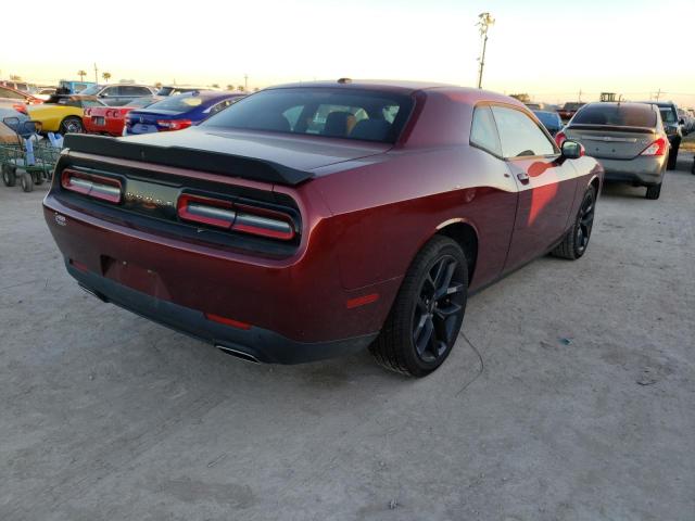 2C3CDZAG8KH500444 - 2019 DODGE CHALLENGER BURGUNDY photo 4