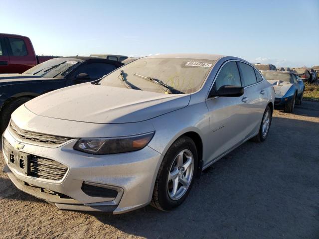 1G1ZB5ST4HF265625 - 2017 CHEVROLET MALIBU LS SILVER photo 2