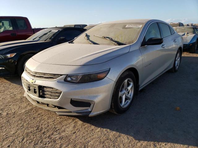 1G1ZB5ST4HF265625 - 2017 CHEVROLET MALIBU LS SILVER photo 9