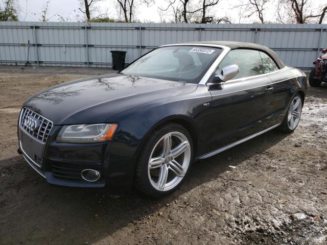 WAUVGAFH9BN013806 - 2011 AUDI S5 PRESTIG BLACK photo 2