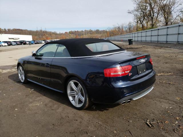 WAUVGAFH9BN013806 - 2011 AUDI S5 PRESTIG BLACK photo 3