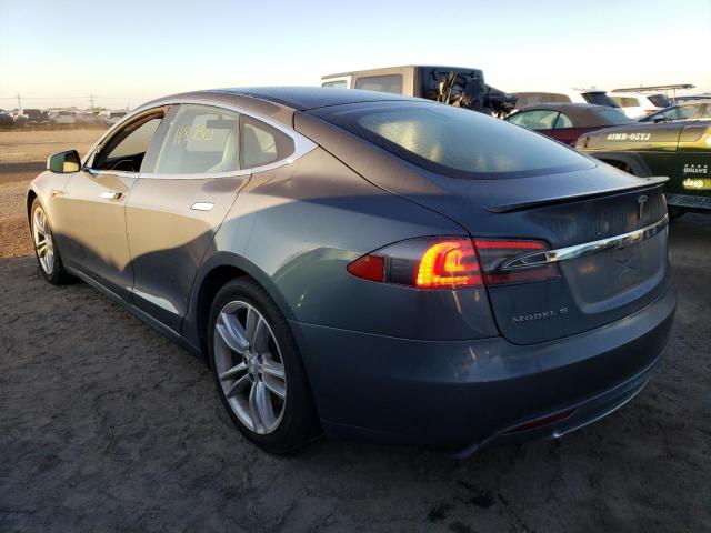 5YJSA1DPXDFP18326 - 2013 TESLA MODEL S Grafito foto 3