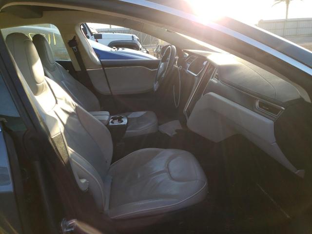 5YJSA1DPXDFP18326 - 2013 TESLA MODEL S Grafito foto 5