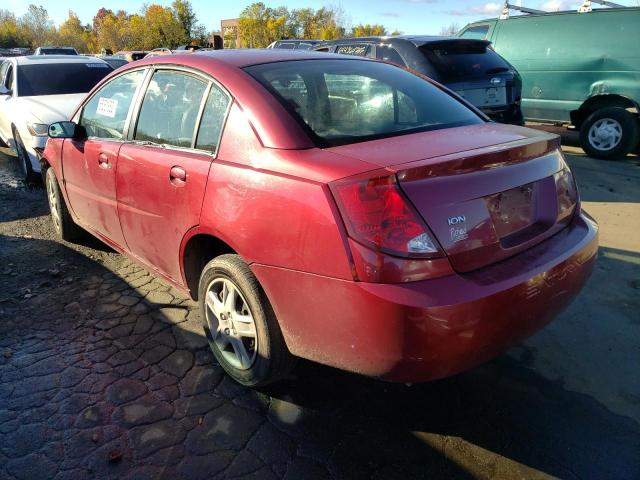 1G8AJ55F27Z187544 - 2007 SATURN ION LEVEL 勃艮第红 照片 3