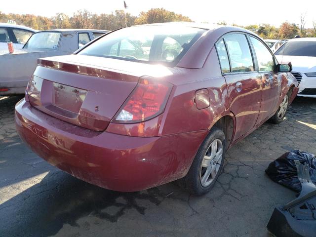 1G8AJ55F27Z187544 - 2007 SATURN ION LEVEL 勃艮第红 照片 4