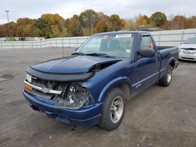 1GCCS1454YK235682 - 2000 CHEVROLET S TRUCK S1 BLUE photo 2