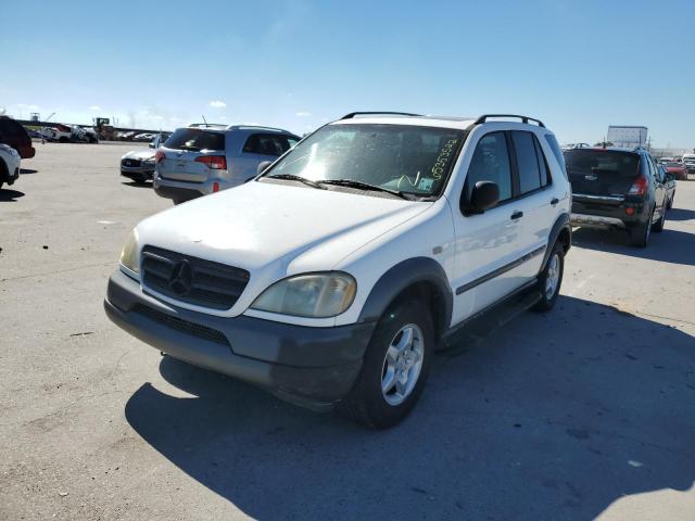 4JGAB54E4WA010000 - 1998 MERCEDES-BENZ ML 320 WHITE photo 2