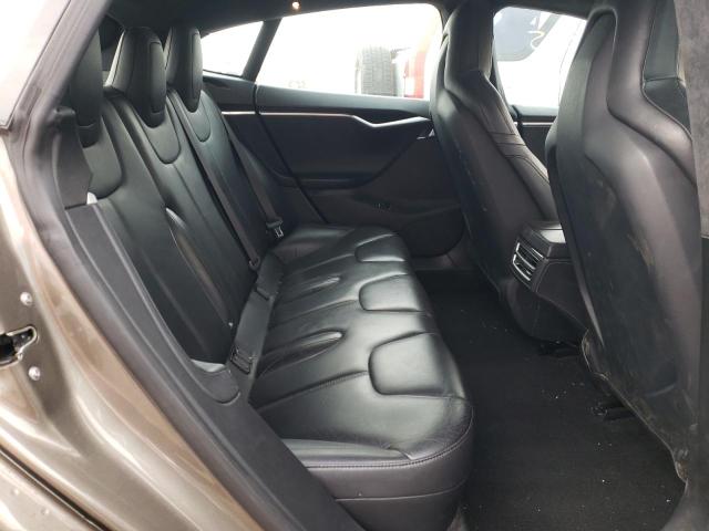 5YJSA1E23FF102540 - 2015 TESLA MODEL S Marrón foto 6