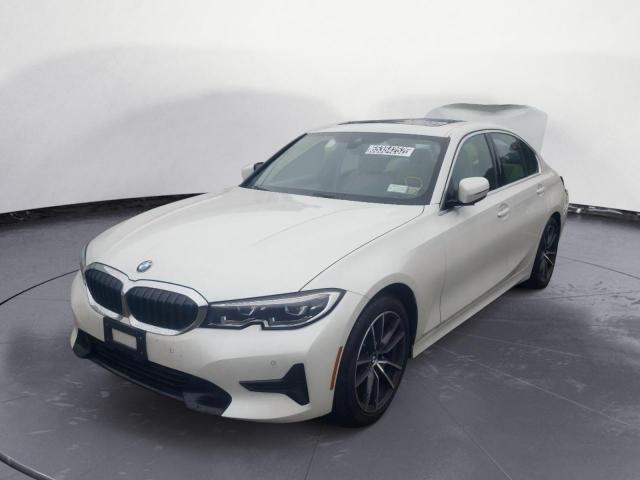 3MW5R7J06M8C11554 - 2021 BMW 330XI WHITE photo 2