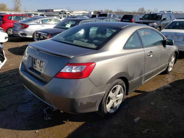 2HGFG12978H552319 - 2008 HONDA CIVIC EXL 灰色 照片 4