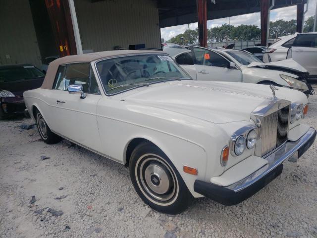 SCAZD42A5ECX07973 - 1984 ROLLS-ROYCE CORNICHE WHITE photo 1