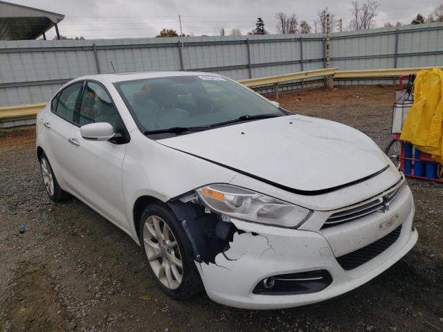 1C3CDFCA0DD106220 - 2013 DODGE DART LIMIT WHITE photo 1