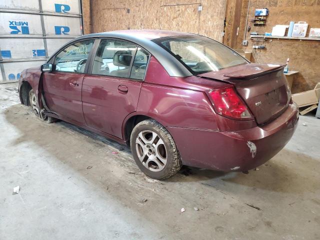 1G8AL52F53Z154532 - 2003 SATURN ION LEVEL ბურგუნდია ფოტო 3