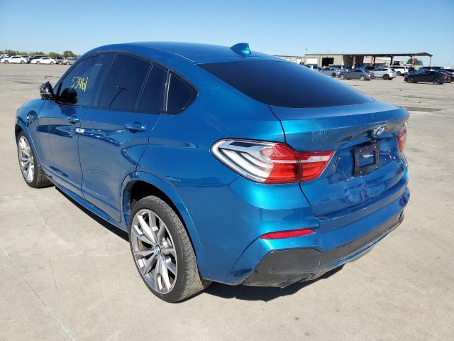 5UXXW7C54J0W63908 - 2018 BMW X4 XDRIVEM BLUE photo 3