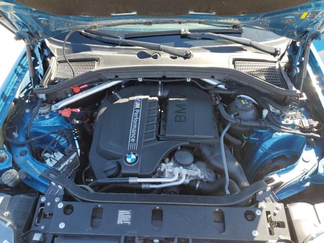 5UXXW7C54J0W63908 - 2018 BMW X4 XDRIVEM BLUE photo 7