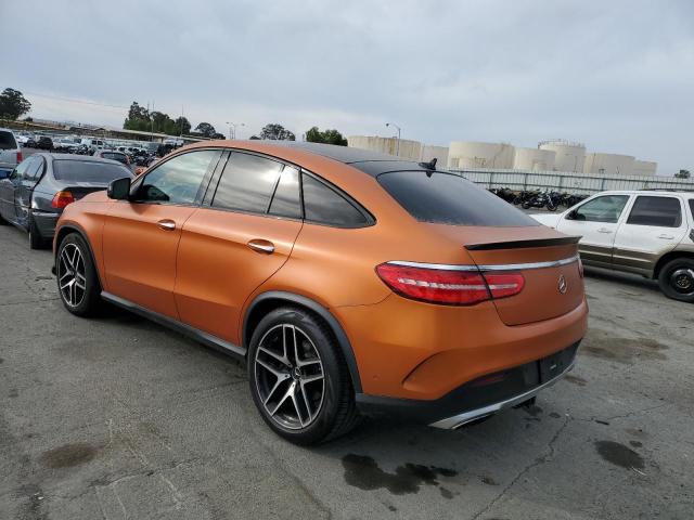 4JGED6EB7HA083564 - 2017 MERCEDES-BENZ GLE COUPE ORANGE photo 3