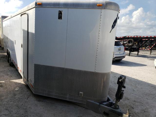 4FGL028292C050681 - 2002 FEATHERLITE MFG INC TRAILER WHITE photo 1