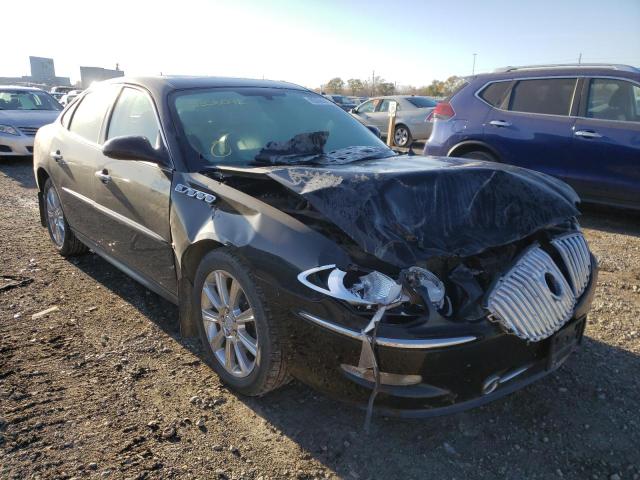 2G4WN58CX81187170 - 2008 BUICK LACROSSE S BLACK photo 1