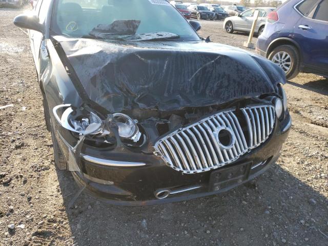 2G4WN58CX81187170 - 2008 BUICK LACROSSE S BLACK photo 9