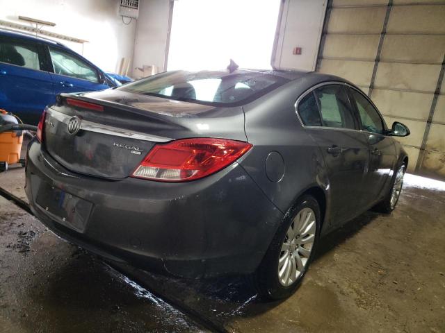 W04GP5EC2B1127852 - 2011 BUICK REGAL CXL BLACK photo 4