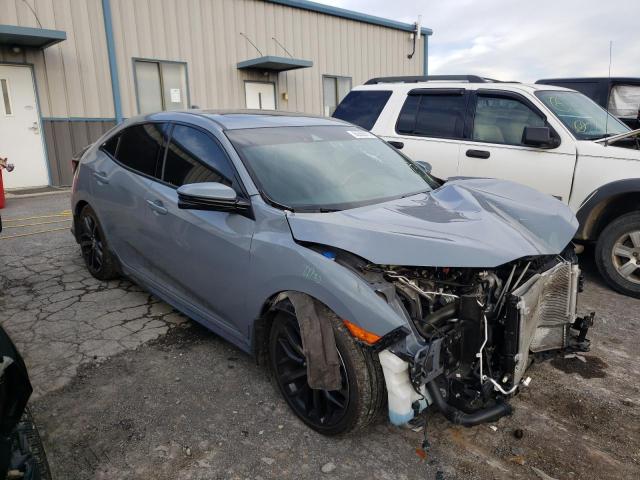 SHHFK7H90MU414854 - 2021 HONDA CIVIC SPOR GRAY photo 1