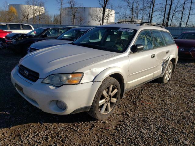 4S4BP61C277326167 - 2007 SUBARU LEGACY OUT WHITE photo 2