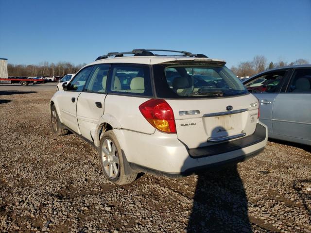 4S4BP61C277326167 - 2007 SUBARU LEGACY OUT WHITE photo 3