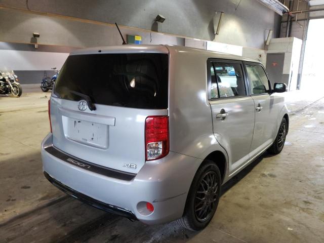 JTLZE4FE5EJ061210 - 2014 TOYOTA SCION XB Gümüş fotoğraf 4