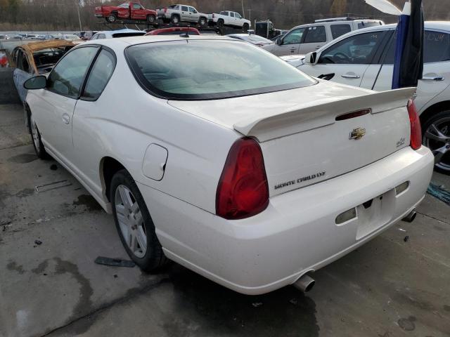 2G1WN151969286313 - 2006 CHEVROLET MONTE CARL 白色 照片 3