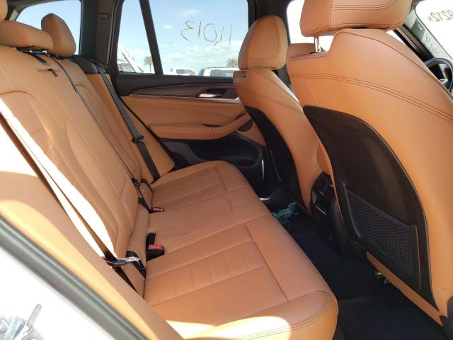 5UXTR9C52KLD96451 - 2019 BMW X3 XDRIVE3 WHITE photo 6