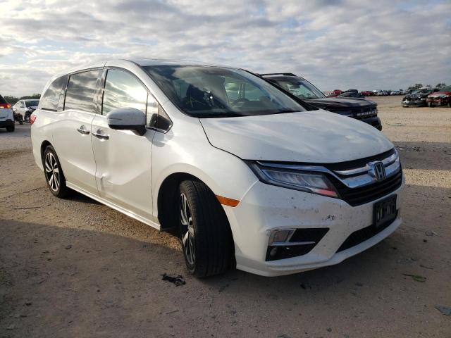 5FNRL6H90JB022636 - 2018 HONDA ODYSSEY EL WHITE photo 1